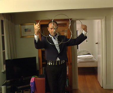 Auckland magician Vas Kovalski performs in Tauranga